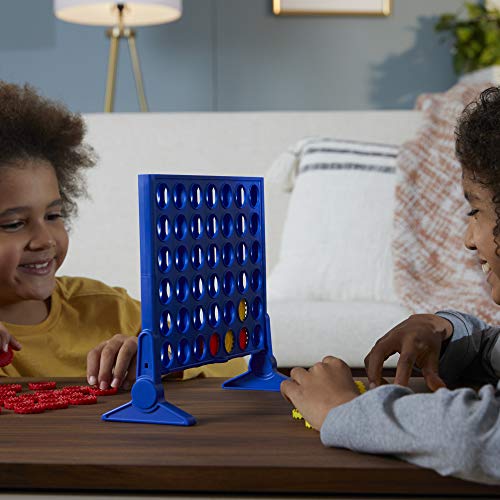 Connect 4 Hasbro Gaming Classic Grid, 4 in a Row Game, Strategy Board Gamesfor Kids, 2 Playersfor Family and Kids, Easter Gifts forBoys and Girls, Ages 6+, ONE Size (Pack of 2) - size: ONE SIZE (Pack of 2)