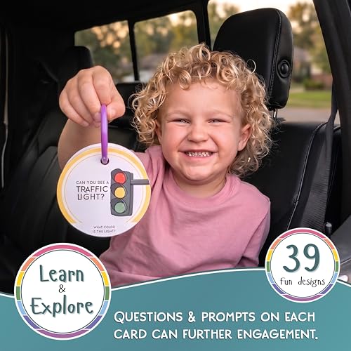 Blu Jay Children's Scavenger Hunt | Toddler Activities | Games for 2, 3 Year Old's & Up | Kids Educational Scavenger Hunt Cards (Travel Edition)