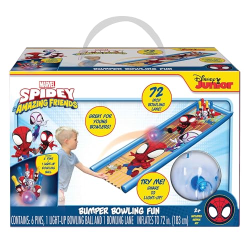 Hedstrom Bumper Bowling - Spidey & Friends - color: Spidey & Friends