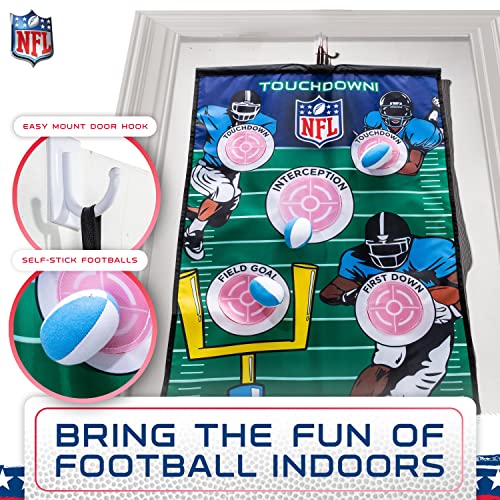 Franklin Sports MLB and NFL Target Toss Game - Kids Over The Door Mini Throwing Game - Perfect Indoor Toy for Kids - 36" x 24"