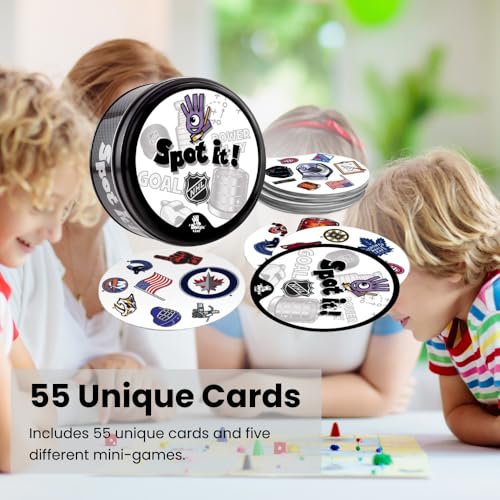 Masterpieces NHL Unisex-Teen Spot It! Card Game - color: Multi