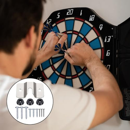 1 Set Dartboard Mounting Bracket, Portable Dartboard Hanging Kit Dartboards Hardware Accessories for Steel Darts Games