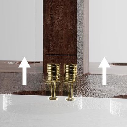 360° Rotating Natural Wood Pool Stick Holder, Floor Stand Billiard Cue Rack, Holds 16 Cues, Storage Organizer for Billiard Room, Easy to Install, Square Base, Billiard Equipment Gift for Men - size: Rotating 16-Rod