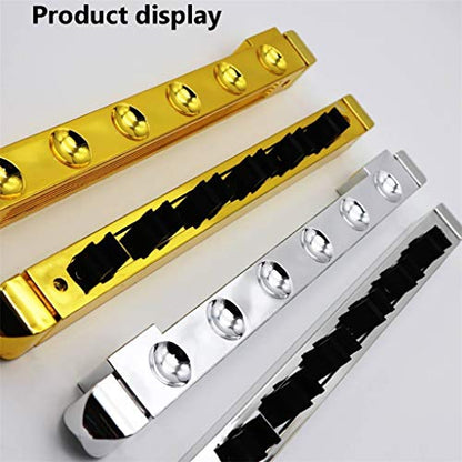 Pool Cue Rack,Wall Mounted 6 Holes Billiard Supplies for Unisex, Silver - color: Silver