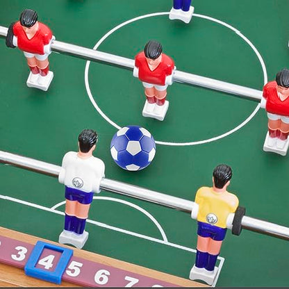 BQSPT 32mm Foosball Balls Foose Balls Table Soccer Game Replacement Foosballs 16pcs,Foosball Multicolor Official 32mm Mini Table Footballs Ball Accessory (16 Pack)