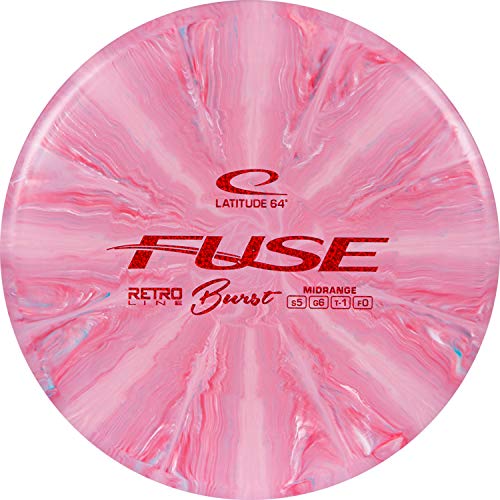 Latitude 64 Retro Burst Disc Golf Starter Set | Perfect Disc Golf Set for New to Intermediate Players | Includes Bonus Mini Marker | Grippy Base Plastic | Colors May Vary - style: 5