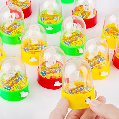 Mini Basketball Games 28pcs Finger Basketball Shooting Games Basketballs Party Favor Toys for Kids 8-12 Desktop Table Basketballs Hoop Fidget Game Space Birthday Party Decorations Supplies