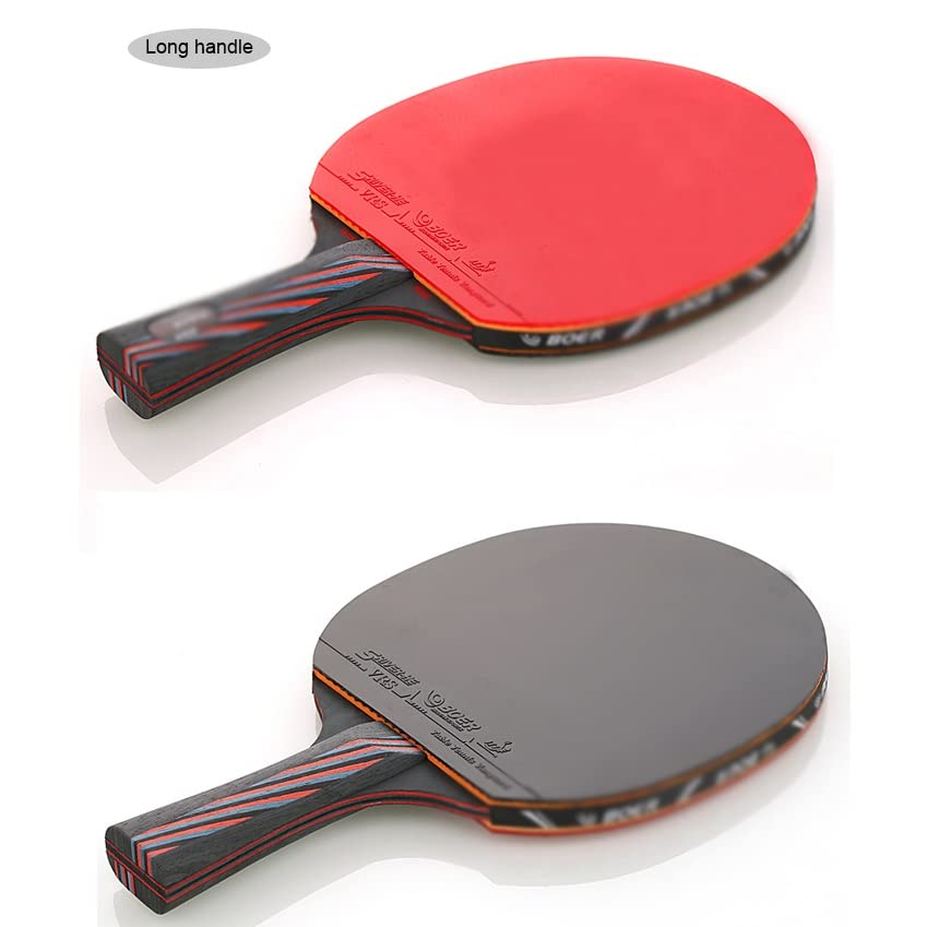 Ping Pong Racket Rubber Carbon Table Tennis Bat Blade Sticky Toner Glue Pingpong Training