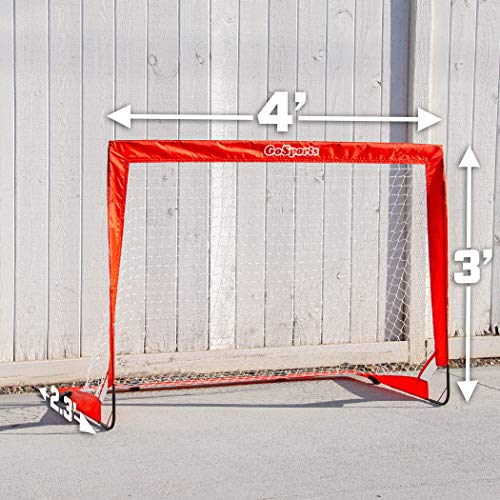 GoSports Street Hockey - Choose Between Goal Set with Sticks, Balls (6 Pack) or Sticks (2 Pack) - style: Street Hockey Goal Set