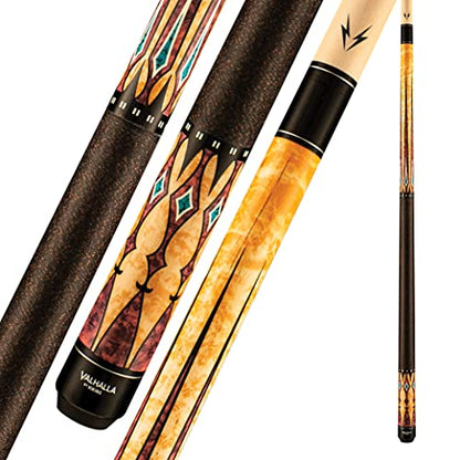 Viking Valhalla 500, 600 & 700 Series 2 Piece 58” Pool Cue Stick - color: VA502, size: 19oz