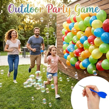 LovesTown 510PCS Dart Balloon Game Set, Carnival Games for Kids & Adults, Outdoor Party Game for Backyard, Birthdays & Family Reunions, Carnival Party Favors, Includes 500 Balloons & 10 Darts