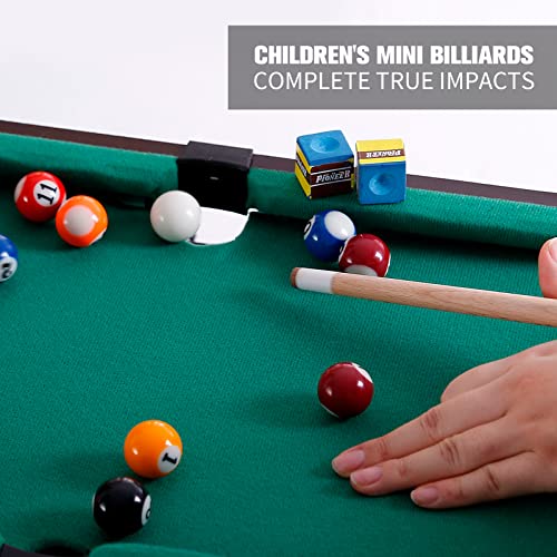 HMQQ Billiards Ball (1 1/2" Children Pool Ball with Complete 16 Ball Set, one Box)