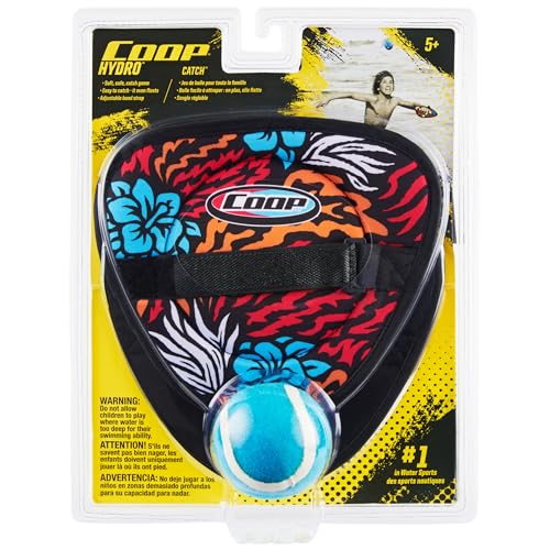 SwimWays COOP Hydro Catch Ball and Mitt Set, Red