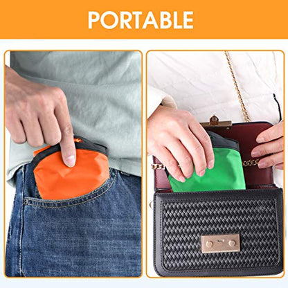 Mototo 60 Pieces Foldable Flying Disc Fans with Bag Folding Pocket Toy Set for Kids Fun Birthday Party Favors Summer Outdoor Activity Game Halloween Christmas, 12 Colors