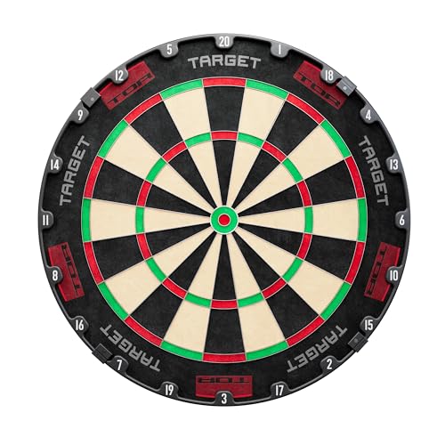 Target Darts TOR Dartboard & Dart Board Bundles | Competition Standard Steel Tip Board with Fixing Kit | Also Available: Special Edition Luke “The Nuke” Littler Board and Surround or Star Wars Galaxy - style: Tor Board
