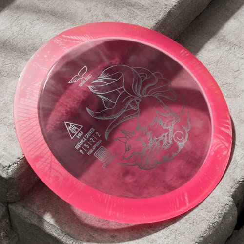 Yikun Disc Golf Driver | Professional PDGA Approved Discs Golf|Distance Driver | 165-175g | Fairway Golf Disc Perfect for Outdoor Games and Competition - color: pink