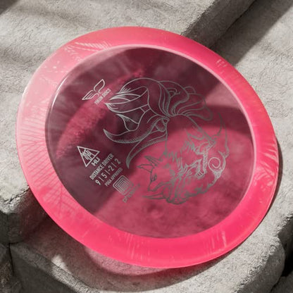 Yikun Disc Golf Driver | Professional PDGA Approved Discs Golf|Distance Driver | 165-175g | Fairway Golf Disc Perfect for Outdoor Games and Competition - color: pink