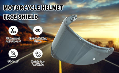 AGV K6 and K6S Visor (Pale black) - color: Pale Black