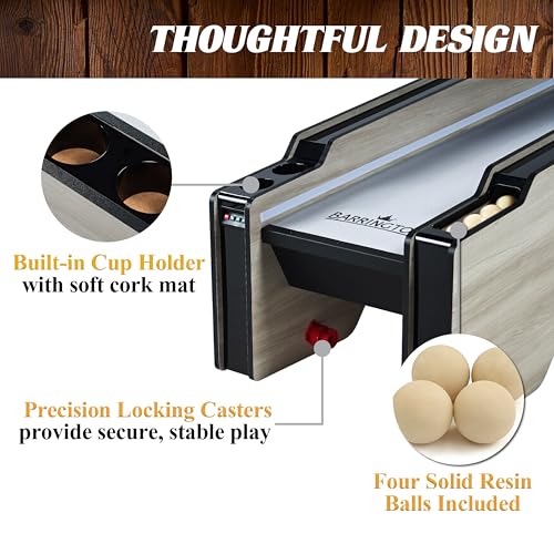 Barrington Roll and Score Multiple Styles Roll & Score Classic Arcade Game Collection, Durable & Stylish Designs with Game Balls, Perfect for Family Game Rooms - style: 10 Ft Premium