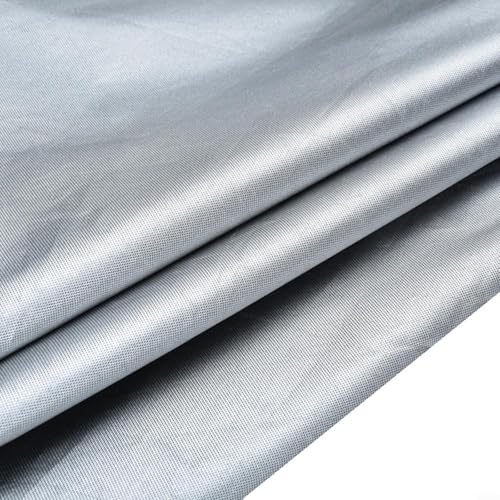 Oxford Cloth Billiard Pool Table Cover Waterproof Protective Dust Cover With Drawstring, For 8/9 Ft Tables Stitched Black Silver 210D(215x125x14CM)