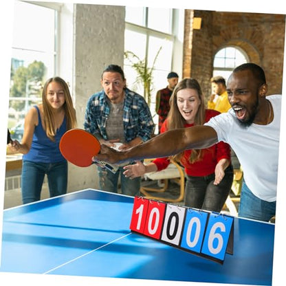 KOMBIUDA Desk Flipper Scoreboard Turn Based Score Tool for Basketball Football Tennis