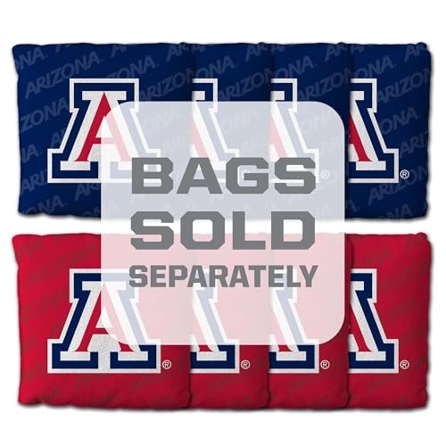YouTheFan NCAA 2' x 4' Slogan Series Professional Wood Cornhole Game - color: Arizona Wildcats