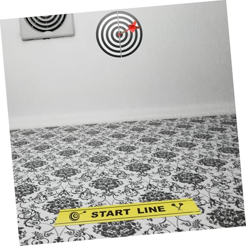 VANZACK Throw Line Maker Line Floor Stickers Board Toe Line Marker Players Darts Game Accessories