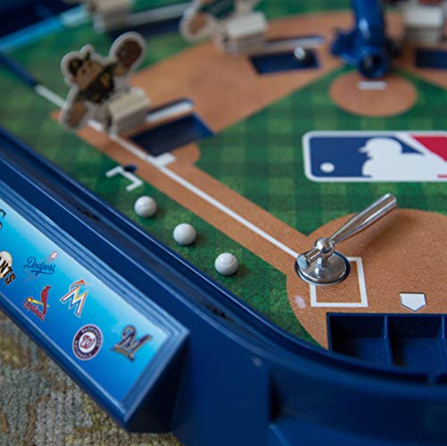 Fat Brain Toys MLB Slammin' Sluggers Baseball Game - Tabletop Stadium, Ages 6+