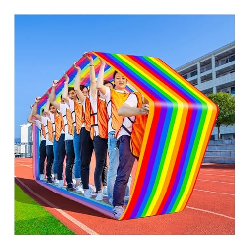 Team Building Game Running Mat, Field Day Outdoor Carnival Lawn Game, Birthday Party Backyard Game - size: Kids-4M/13FT