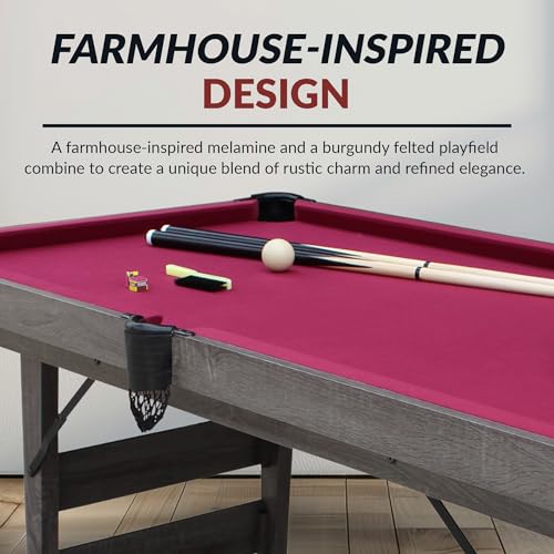 6' Pendleton Portable Pool Table