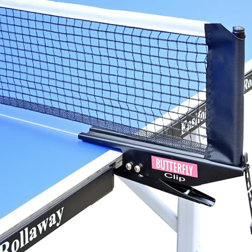 Butterfly Easifold Outdoor Ping Pong Table Melamine Top | Rolling Outdoor Table Tennis Table | 3 Year Warranty | 10 Minute Assembly | Great Bounce All Weather Ping Pong Table | Weatherproof Net