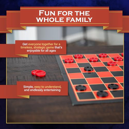 Continuum Games Checkers Family Traditions Board Games for 72 months to 1188 months