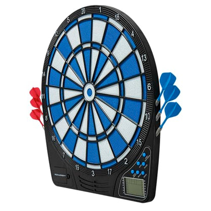 Accudart Comet Electronic Dartboard – 21 Games, 149 Variations, LED Scoring for Up to 8 Players, Virtual Opponent, Adjustable Volume, Wide Catch Ring – Includes 6 Soft Tip Darts & Extra Tips