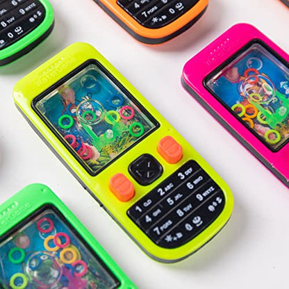 48 Pcs Handheld Water Ring Games Party Favors, Easter Egg Fillers, Back to School Classroom Prizes,Goodie Bags Stuffers,Return Gifts for Kids Birthday Party,Treasure Box,Pinata Filler Bulk