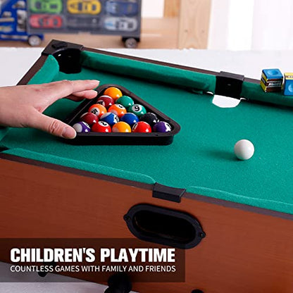 HMQQ Billiards Ball (1 1/2" Children Pool Ball with Complete 16 Ball Set, one Box)