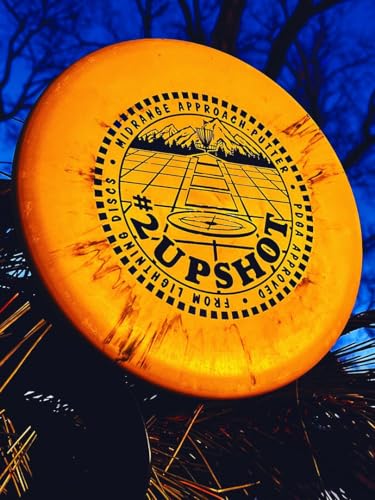 Lightning Disc Golf 3-Disc Set – #2 Upshot (2 | 4 | 0 | 1), #2 Hookshot (6 | 5 | -1 | 2), #1 Driver (7 | 4 | -2 | 2) – Sure Grip Plastic for Beginners - Contains Putter Midrange & Driver
