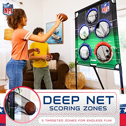 Franklin Sports Target Toss Games - Kids Football + Baseball Target Toss Games for Indoors + Outdoors - Fun Football + Baseball Throwing Games for Kids - Includes Targets + Mini Toy Balls - style: NFL Football