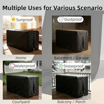 Custom Arcade Machine Cover Cover，Waterproof Dustproof Oxford Fabric(420D/500D/600D) - Customizable Size, Shape, Accessories for Indoor/Outdoor(Black/Gray/Beige) - size: customized