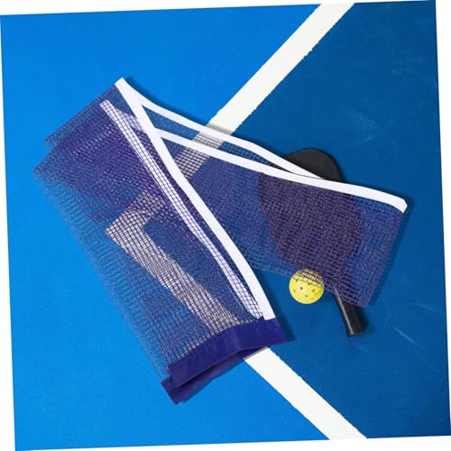 UKCOCO Portable Table Tennis Net with Posts for Training Practice Lightweight Design for Easy Setup Suitable for All Ages for Use