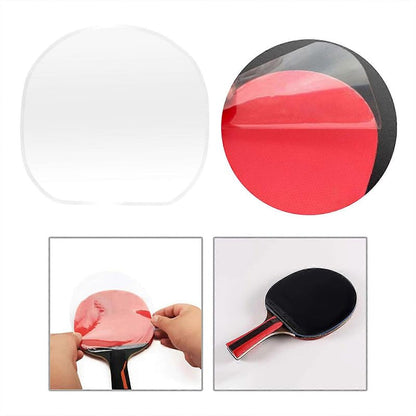 8 Pack Table Tennis Racket Film - Transparent Protective Film for Table Tennis - Maintenance Cover Accessories for Ping Pong Paddles