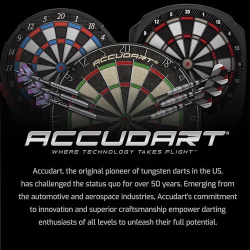 Accudart Light FX 2000 Electronic Dartboard with Vibrant LED Light Displays - Scoring Up to 4 Players - Includes 6 Soft Tip Darts