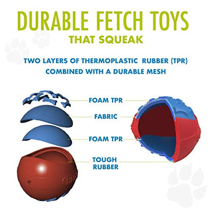 Hero Outer Armor, Fetch Ring Dog Toy, Floats & Squeaks, Purple - style: Ring - Purple