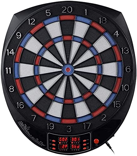 Electronic Dart Board, Electronic Dartboard, Classic Darts for 16 Players, Darts Game with LED Display, Including 6 Soft Darts and 24 Dart Heads for Indoor and Outdoor Garden Office Gifts