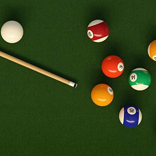 YuCool Pool Stick Tips,30 Pieces Screw-on Cue Tips Hard Leather Billiard Pool Cue Tips Replacement kit-13mm