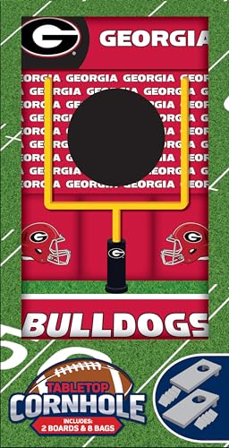 MasterPieces NCAA Syracuse Orange Tabletop Cornhole Game - Home Decor - style: Georgia Bulldogs