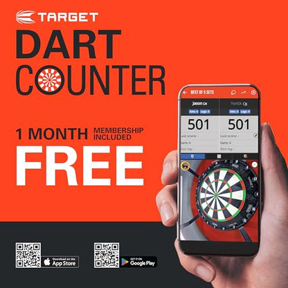Target Darts Artemis Tungsten Steel Tip Dart Set, 21G/22G/23G/24G/25G/26G | Artemis Original | Artemis K-Flex Integrated Flight & Shaft | Professional Accessories Dart Kit, Dart Wallet Included - size: 24G, style: ARTEMIS ORIGINAL