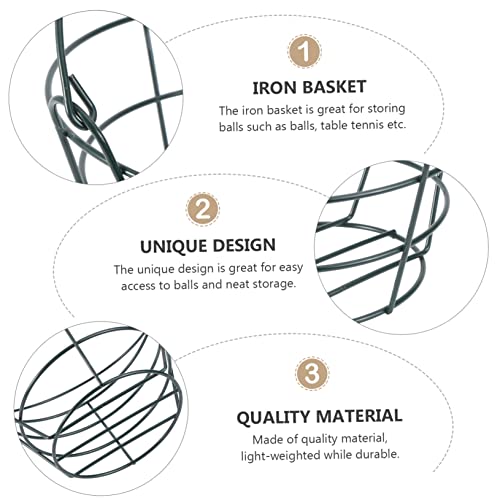 VICASKY Golf Ball Carrying Holder Durable Steel Wire Storage Basket for Easy Access and Convenient Practice for