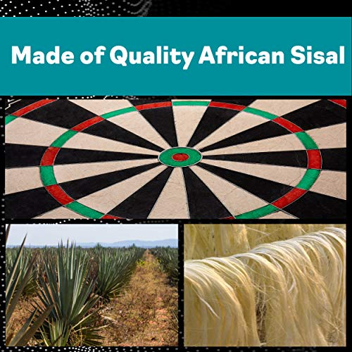 Viper Slash Official Competition Bristle Steel Tip Dartboard, WDF Accredited with Staple-Free Ultra-Thin Metal Wiring, Self-Healing Professional-Grade African Sisal, Magnetic Dart Holders
