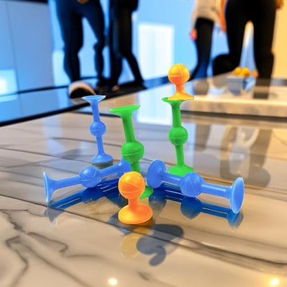 12pcs of Suction Cup Darts, A Set of Games with Strong Suction Power, Made of Silicone Material. Suitable for Board Games, Family Games, and Perfect for Enjoying with Friends and Family