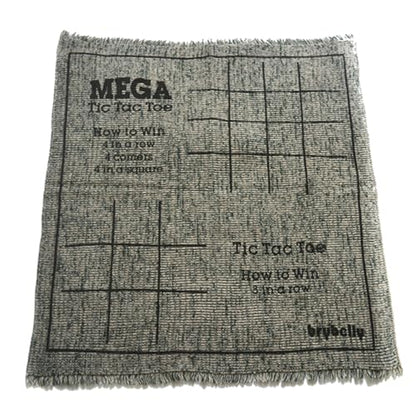 Home Jumbos Checkers Giant Checkers Set Game Rug Board Game with Reversible Game Mat for Indoor Outdoor Family